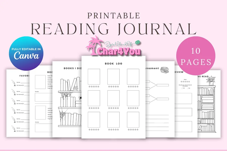 Printable Reading Journal Template
